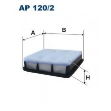 AP120/2 Фильтр вождушный L-200 (WA9589) RIDER